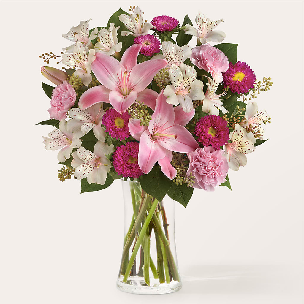 Feeling Fuchsia Bouquet – Hb Floral Studio, Rockford IL