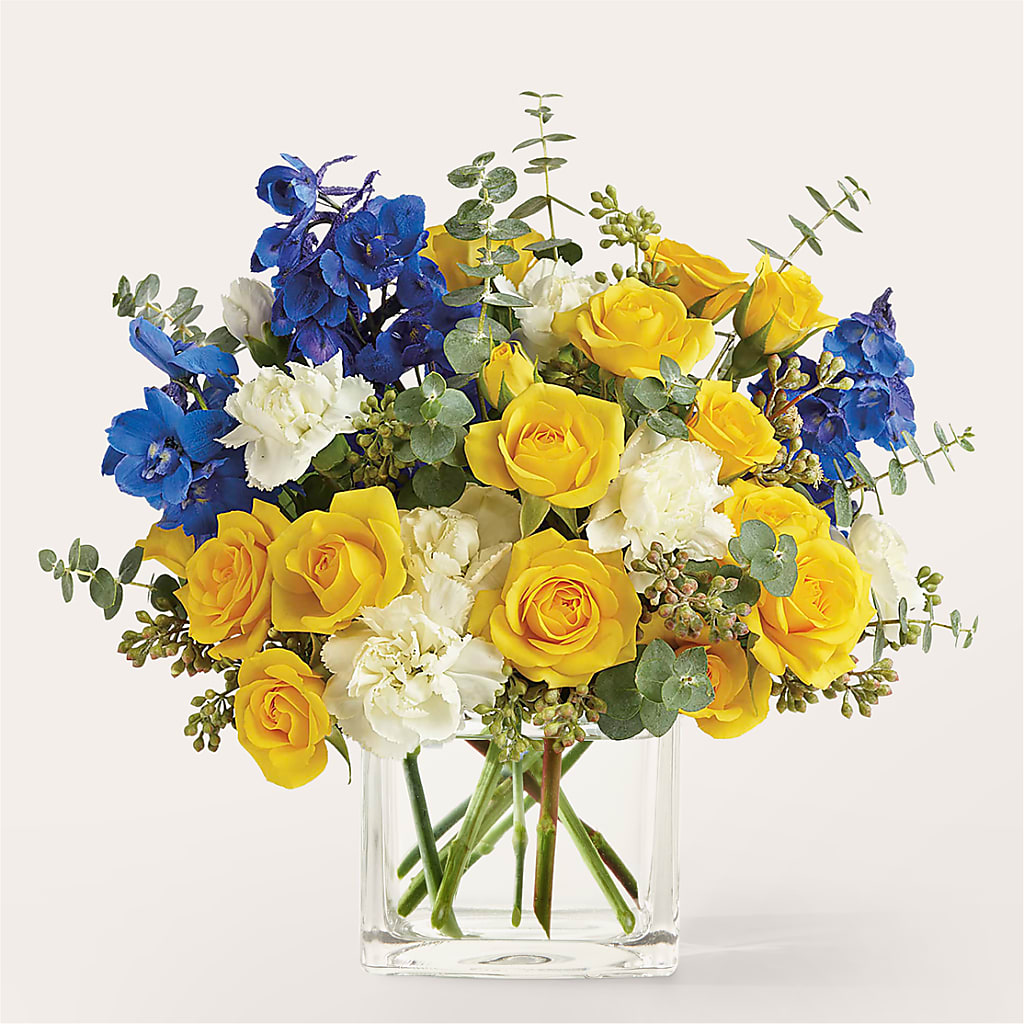 Sparkling Citrine Bouquet – Hb Floral Studio, Rockford IL