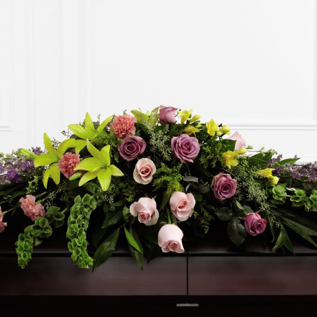 Forever Beloved Casket Spray – Hb Floral Studio, Rockford IL