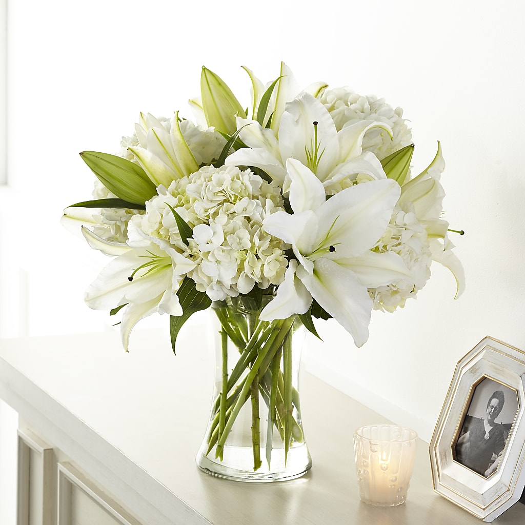 Compassionate Lily Bouquet – Hb Floral Studio, Rockford IL