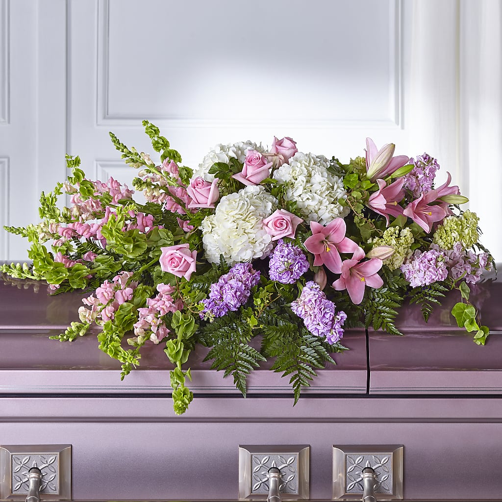 Life's Gratitude Casket Spray – Hb Floral Studio, Rockford IL