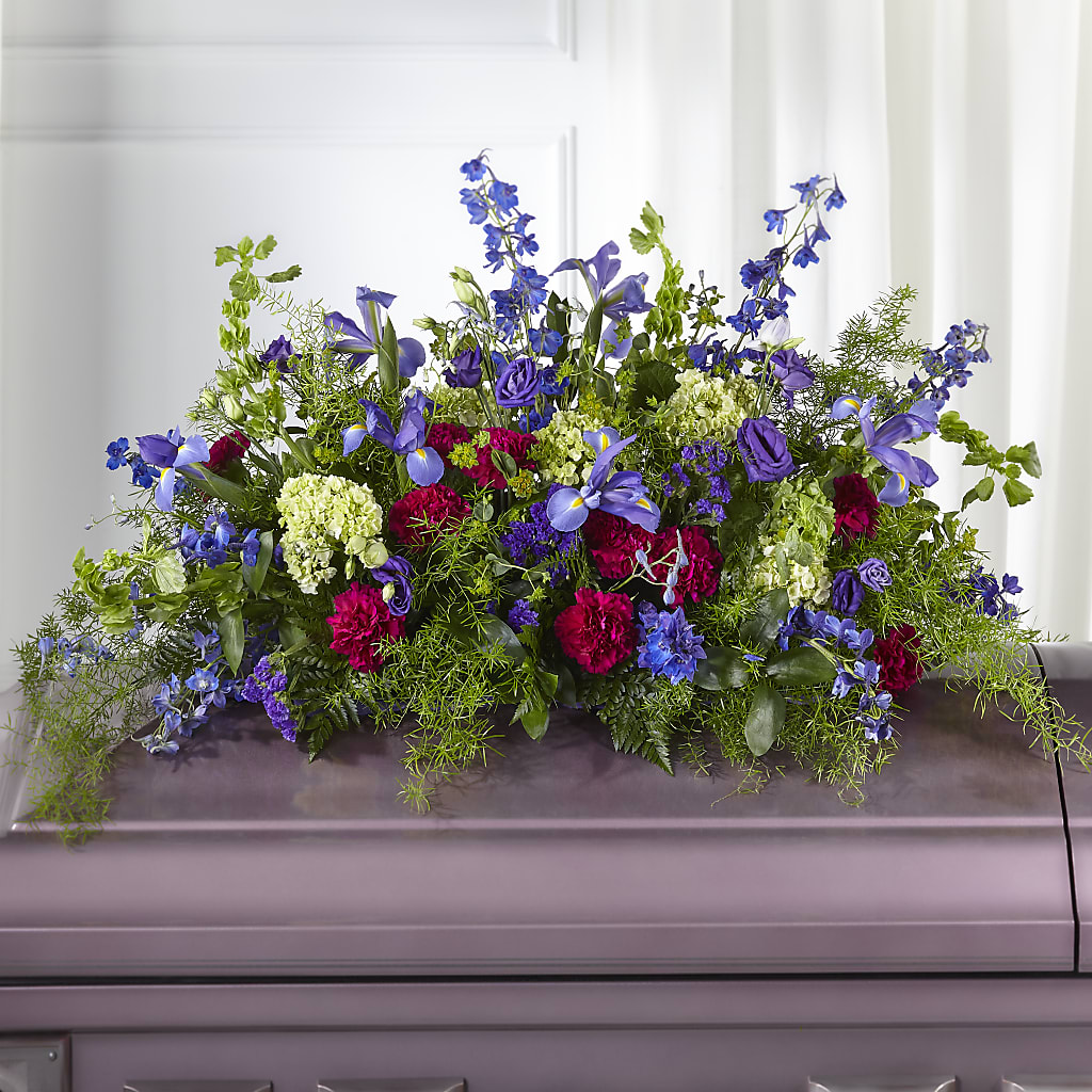 Always Treasured Casket Spray – Hb Floral Studio, Rockford IL