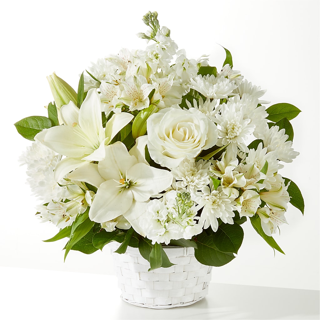 Peaceful Reflections Arrangement – Hb Floral Studio, Rockford IL