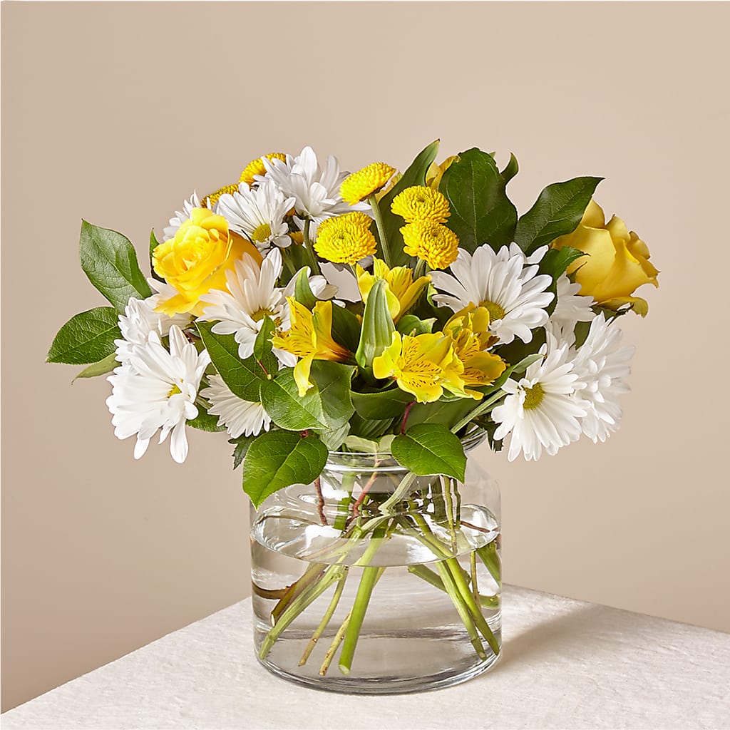 Sunny Sentiments Bouquet – Hb Floral Studio, Rockford IL