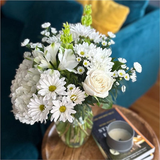 Classic Ivory – A Florist Original – Hb Floral Studio, Rockford IL