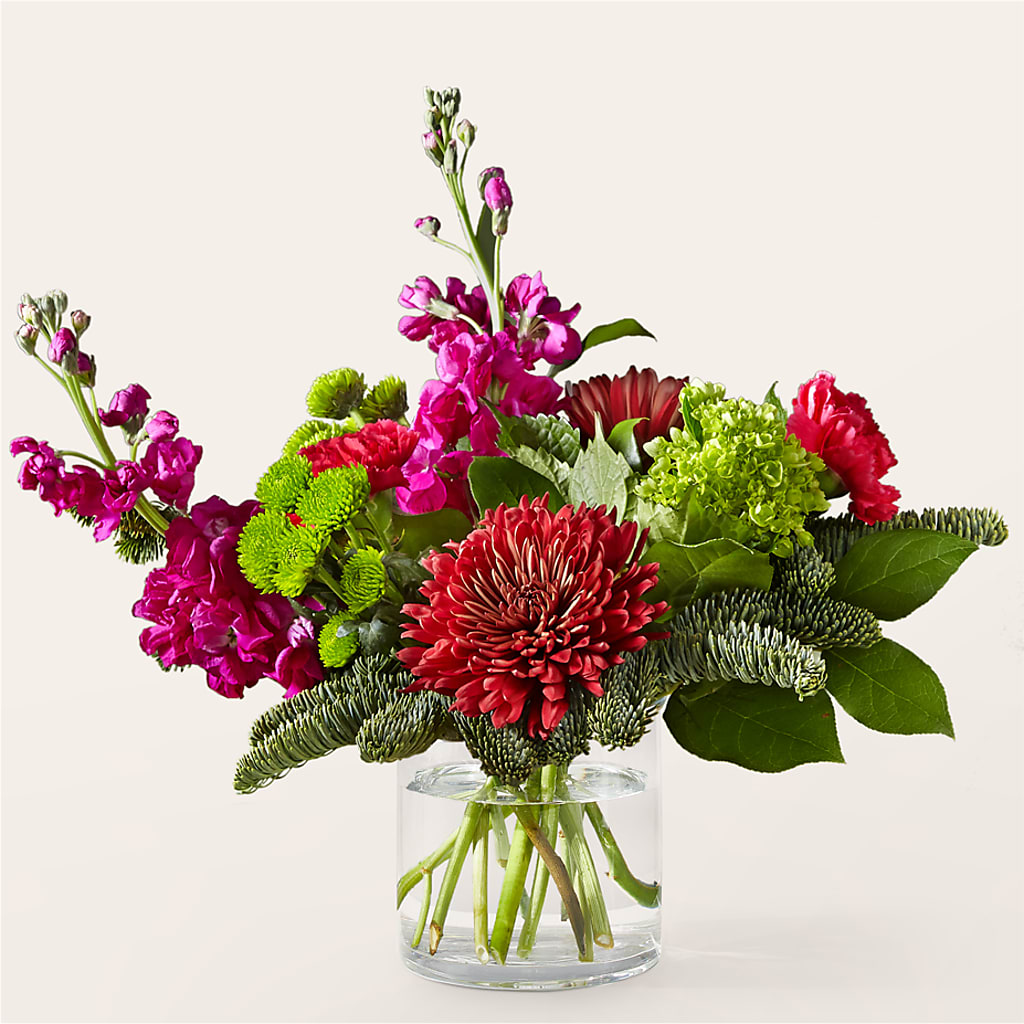 All the Tinsel Bouquet – Hb Floral Studio, Rockford IL