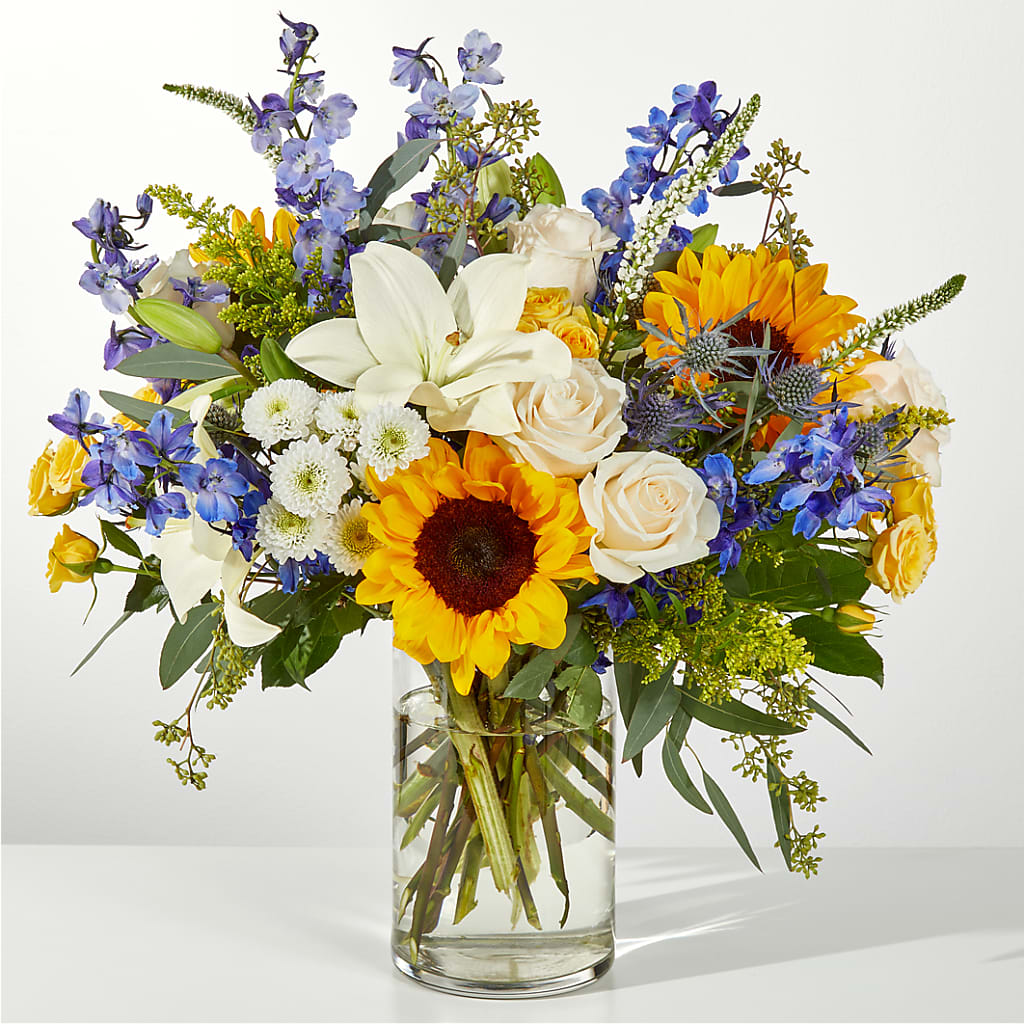 Wonderfully Sunny Bouquet – Hb Floral Studio, Rockford IL