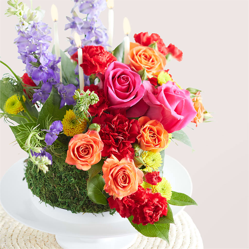 Best Year Yet Floral Cake – Hb Floral Studio, Rockford IL