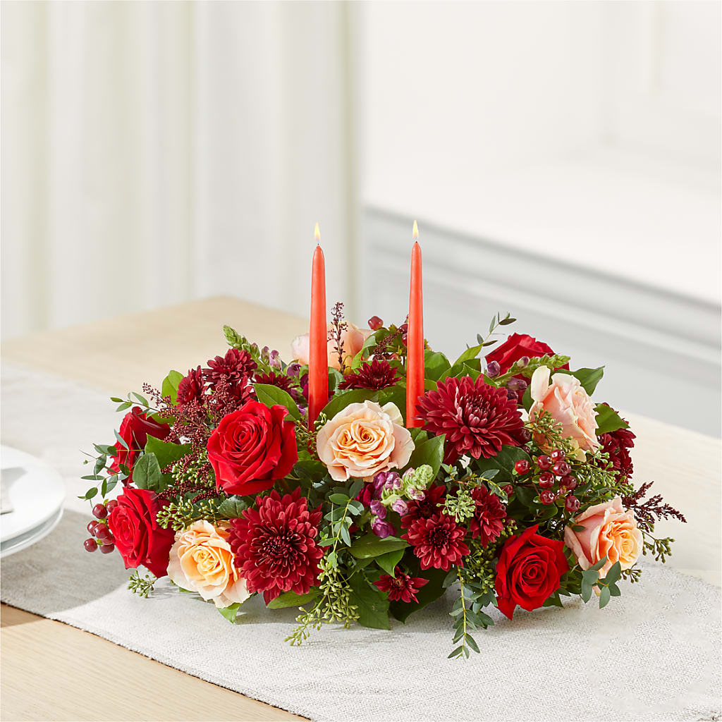 Most Thankful Centerpiece – Hb Floral Studio, Rockford IL