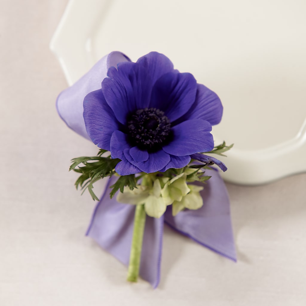 Purple Passion Boutonniere – Hb Floral Studio, Rockford IL