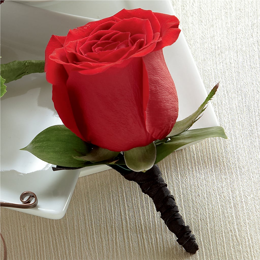 Red Rose Boutonniere – Hb Floral Studio, Rockford IL
