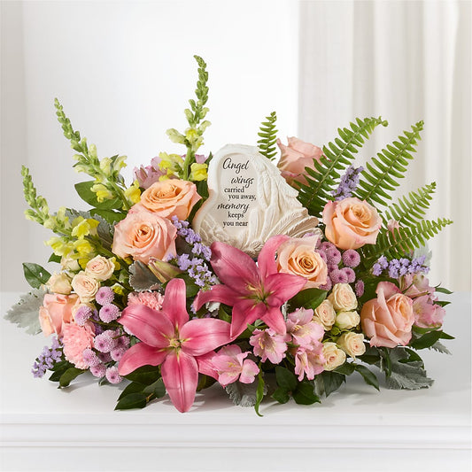 Gentle Light Arrangement –  Hb Floral Studio, Rockford IL