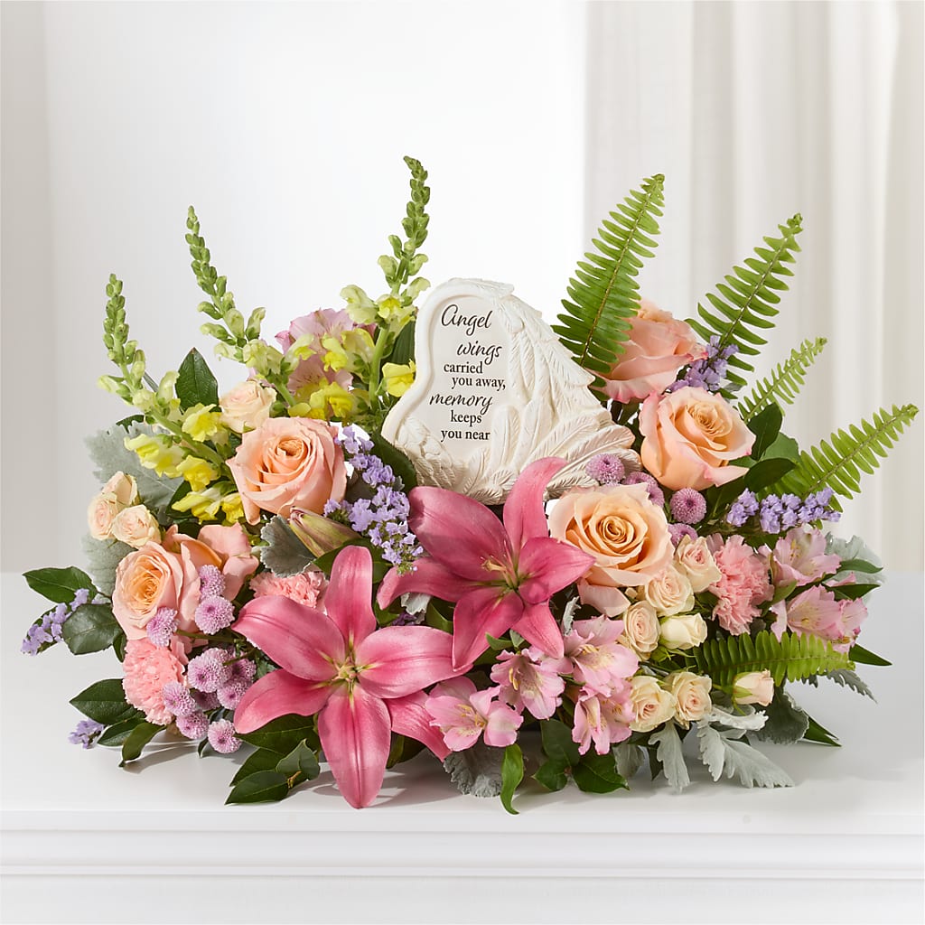 Gentle Light Arrangement –  Hb Floral Studio, Rockford IL