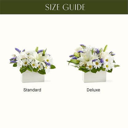 Beyond Blue Box Bouquet –  Hb Floral Studio, Rockford IL