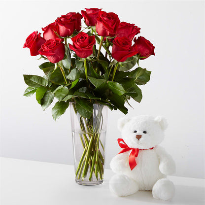 Romantic Long Stem Red Rose Bouquet Bundles –  Hb Floral Studio, Rockford IL