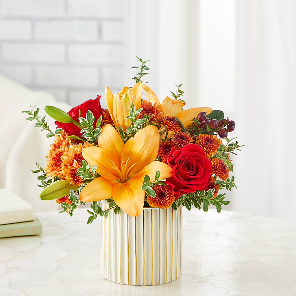Scarlet Skies Bouquet –  Hb Floral Studio, Rockford IL