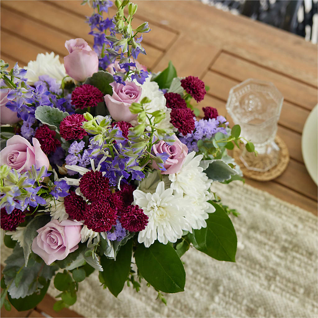 Violet Frost Bouquet –  Hb Floral Studio, Rockford IL