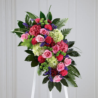 Refreshing Mix Standing Spray –  Hb Floral Studio, Rockford IL
