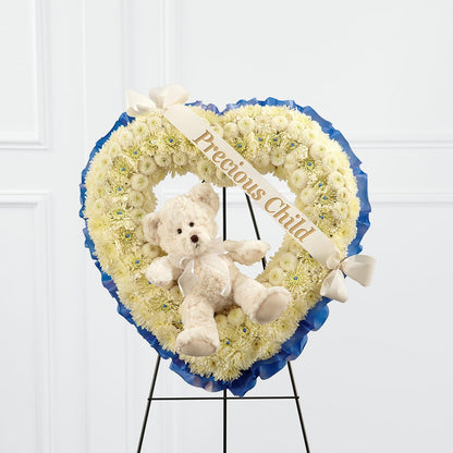 Precious Child Standing Heart –  Hb Floral Studio, Rockford IL