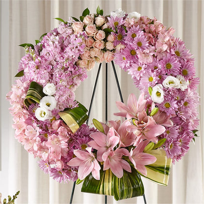 Gift of Warmth Wreath –  Hb Floral Studio, Rockford IL
