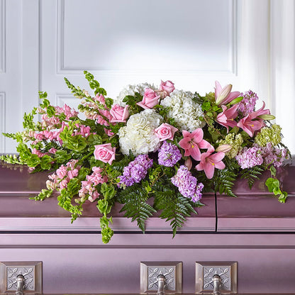 Life's Gratitude Casket Spray –  Hb Floral Studio, Rockford IL