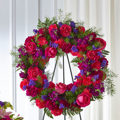 Calming Colors Wreath –  Hb Floral Studio, Rockford IL