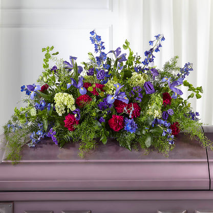 Always Treasured Casket Spray –  Hb Floral Studio, Rockford IL