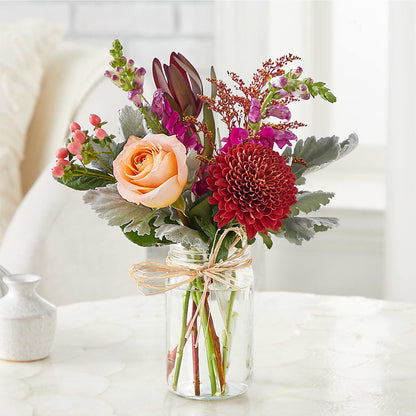 Moody Hues Bouquet –  Hb Floral Studio, Rockford IL