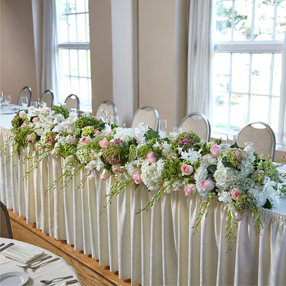 State of Joy Head Table Arrangement –  Hb Floral Studio, Rockford IL