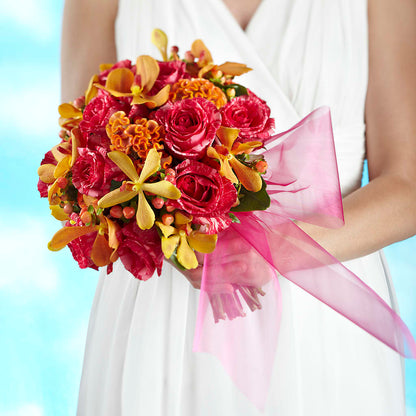 Brilliant Shades of Love Bouquet –  Hb Floral Studio, Rockford IL