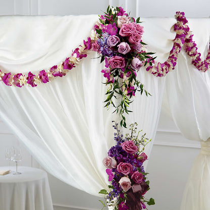 Color & Light Chuppah Decor –  Hb Floral Studio, Rockford IL