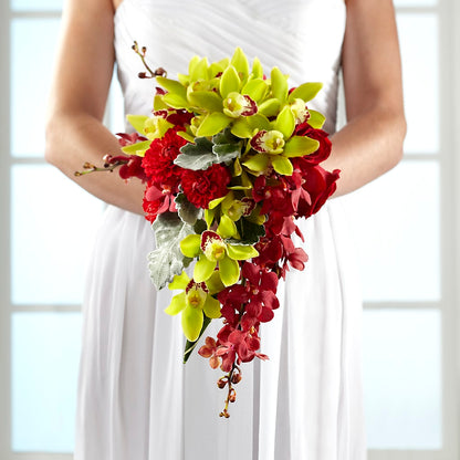 Elegant Orchid Bouquet –  Hb Floral Studio, Rockford IL