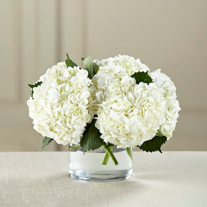 White Hydrangea Bouquet –  Hb Floral Studio, Rockford IL