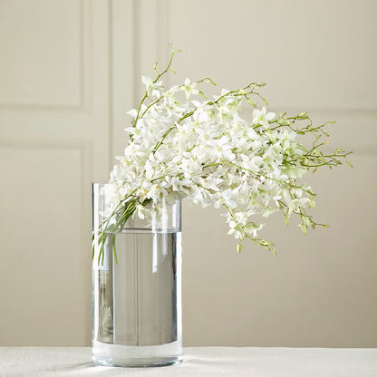 White Dendrobium Bouquet –  Hb Floral Studio, Rockford IL